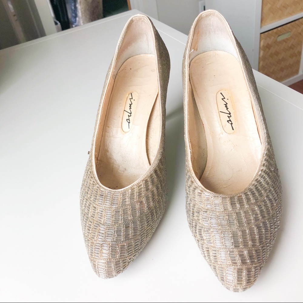 Vintage ❄️GLASS SLIPPERS❄️ - Picture 6 of 8